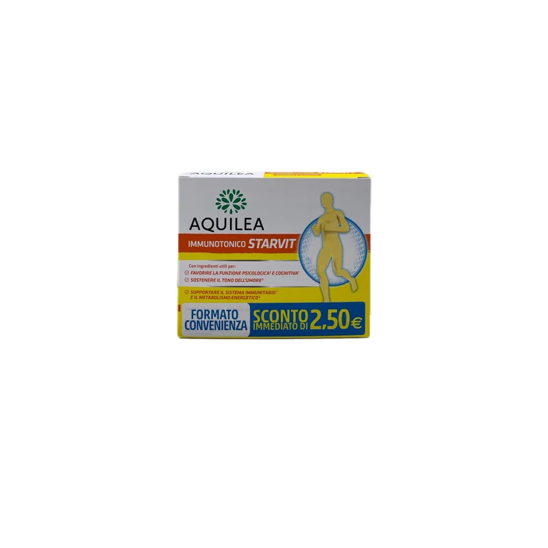 Aquilea Integratore Alimentare StarVit Funzione Psicologica Umore Sistema Immunitario Omaggio Tazza 14 Buste