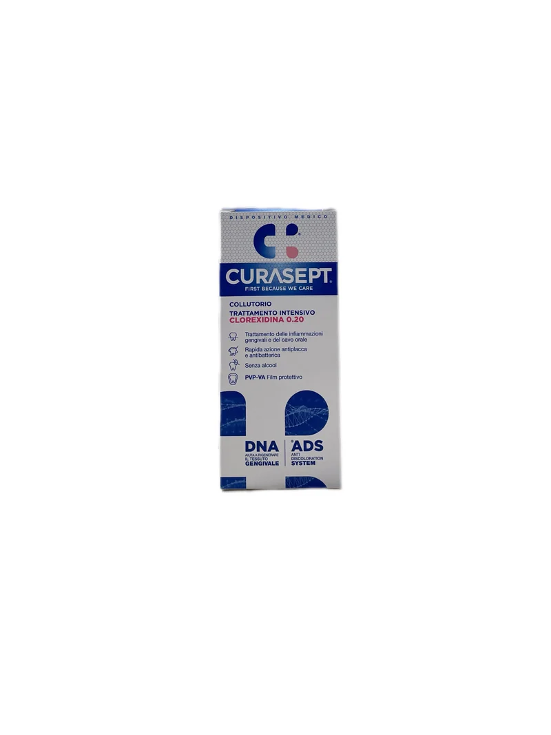 Curasept Collutorio Trattamento Prolungato Clorexidina 0.12 No Alcool 200ml