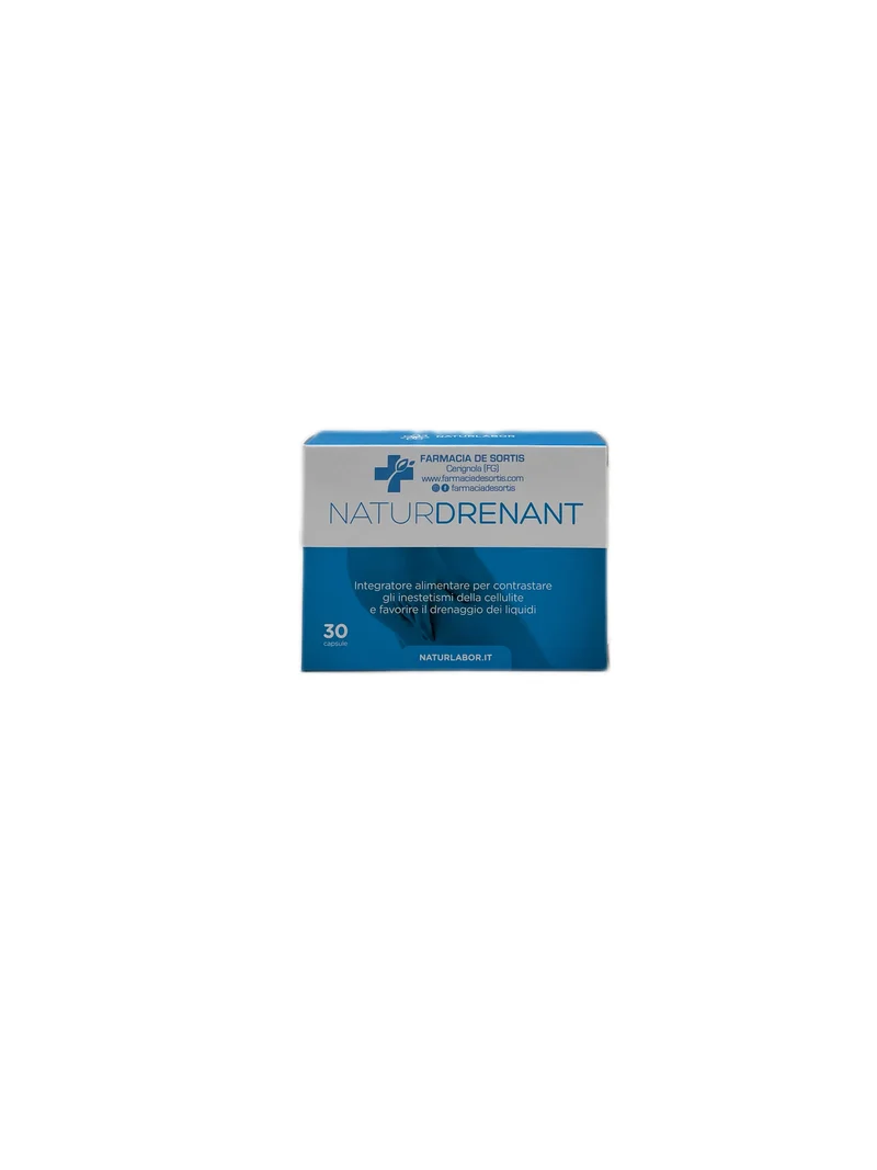 NaturDrenant Integratore Alimentare Inestetismi Cellulite Drenante 30 Capsule Naturlabor