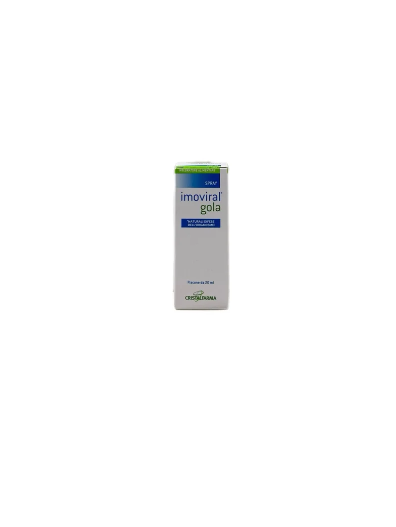 Imoviral Integratore Alimentare Spray Difese Organismo Gola 20ml Cristalfarma