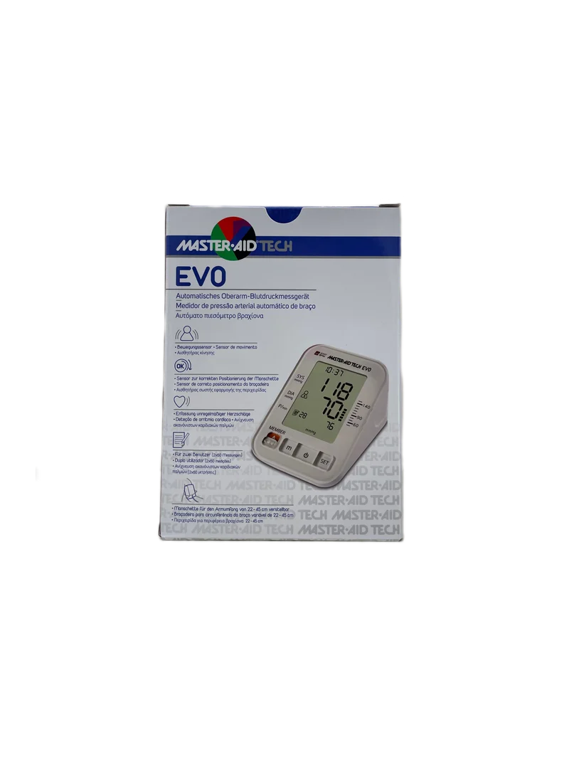 Master Aid Tech Evo Misuratore Pressione Automatico Braccio Pietrasanta Pharma