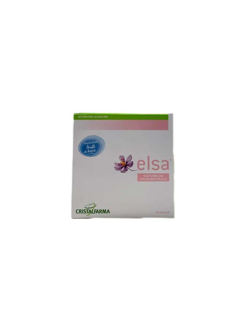 Elsa Integratore Alimentare Ciclo Mestruale 16 Bustine Cristalfarma