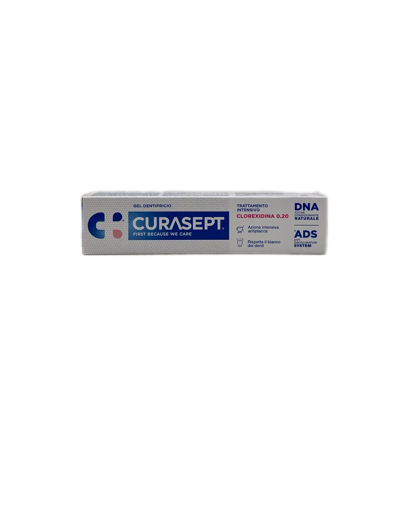 Curaspet Gel Dentifricio Trattamento Intensivo Antiplacca Clorexidina 0.20 ADS DNA 75 ml