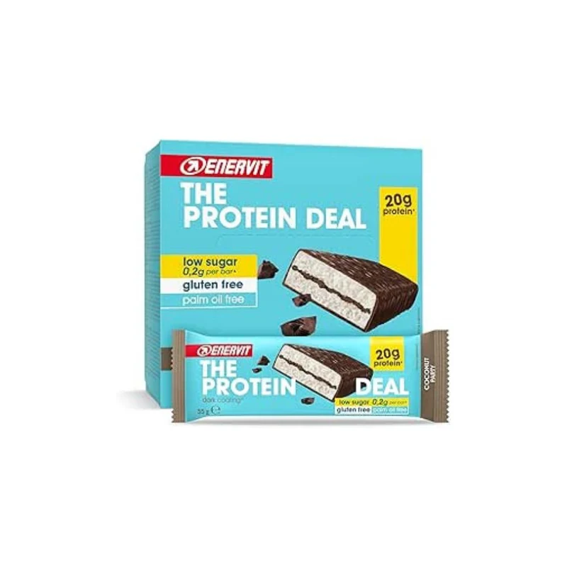 Enervit The Protein Deal 12 Barrette Proteiche gusto Coconut Party 55g