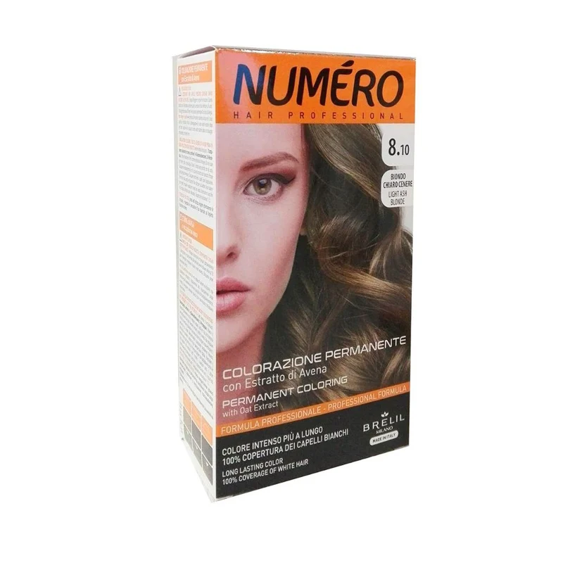 Numero Tinta Colorazione Permanente 9.10 Biondo Chiarissimo Cenere