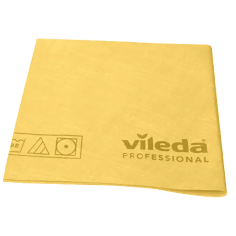 Panno in microfibra VILEDA MICROEVOLUX giallo - conf.5 pz.