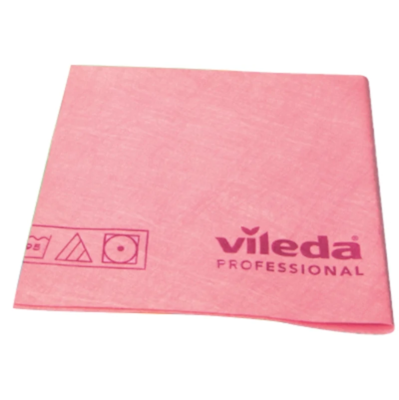 Panno in microfibra VILEDA MICROEVOLUX rosso - conf.5 pz.
