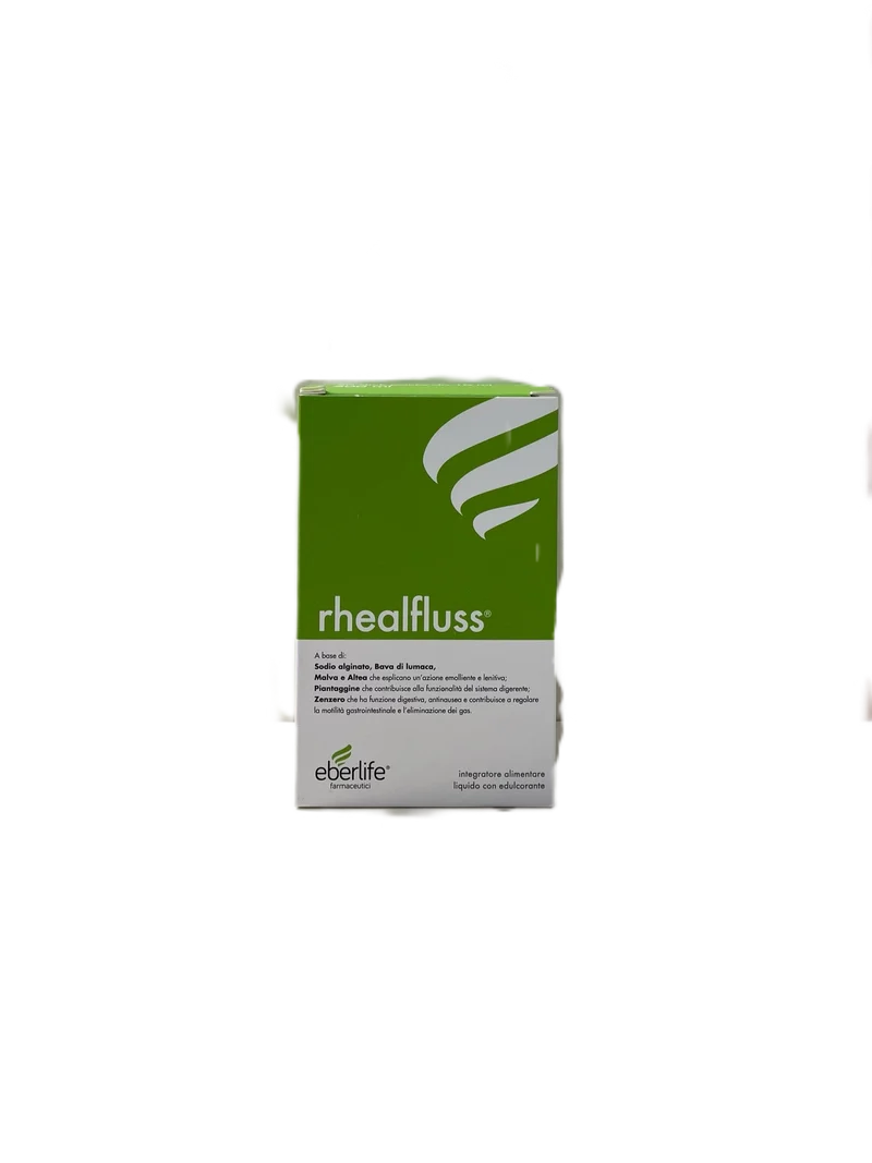 Rhealfluss Integratore Alimentare Liquido Digestione No Glutine 20 Stick Eberlife