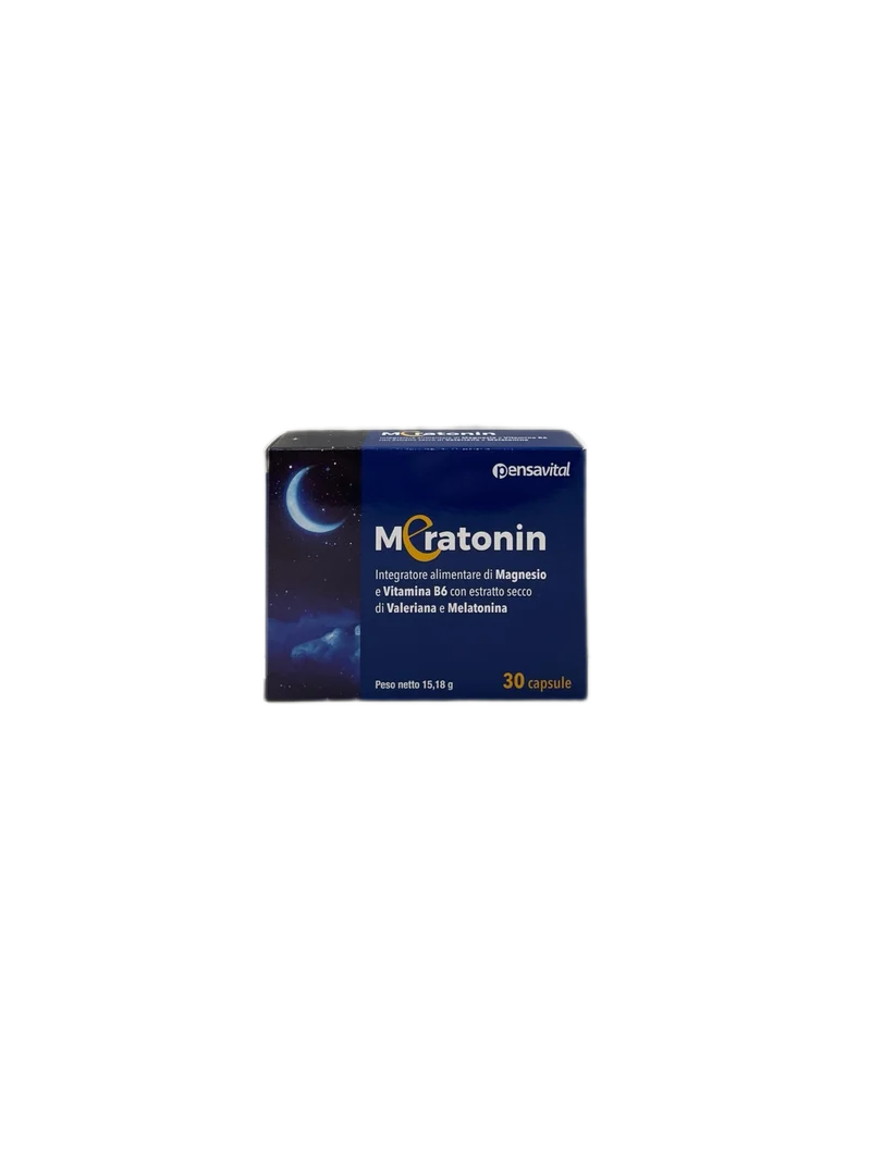 Meratonin Integratore Alimentare Melatonina 30 Capsule Pensavital