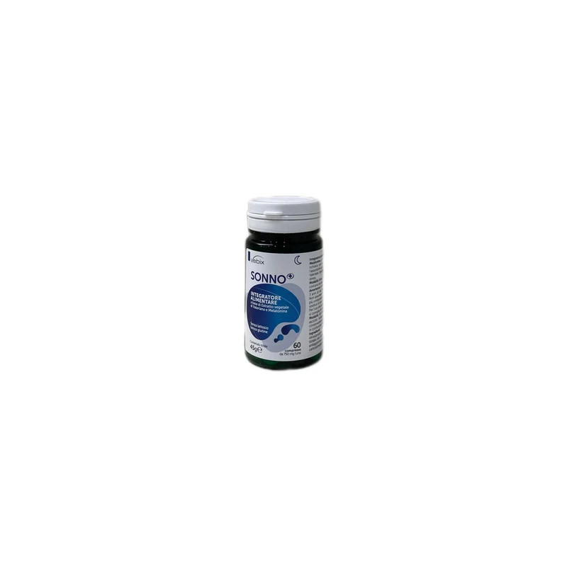 Vebix Integratore Alimentare Sonno No Glutine Lattosio 60 Compresse