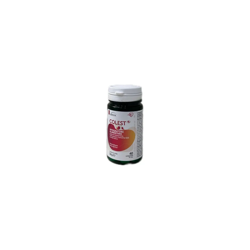 Vebix Integratore Alimentare Colest Colesterolo No Lattosio Glutine 40 Compresse