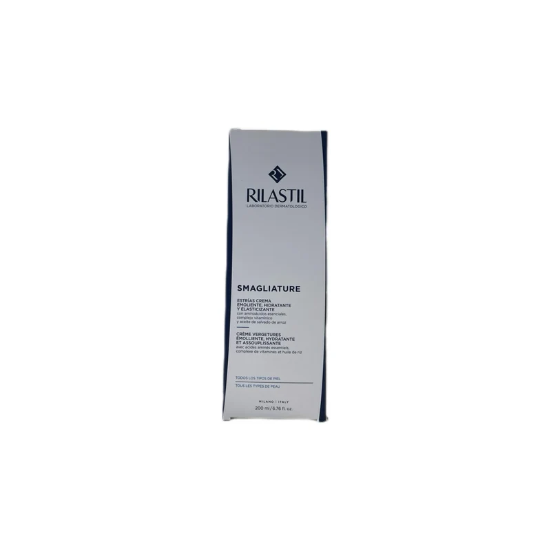 Rilastil Crema Smagliature Emolliente Idratante Elasticizzante Tutti Tipi Pelle 200 ml