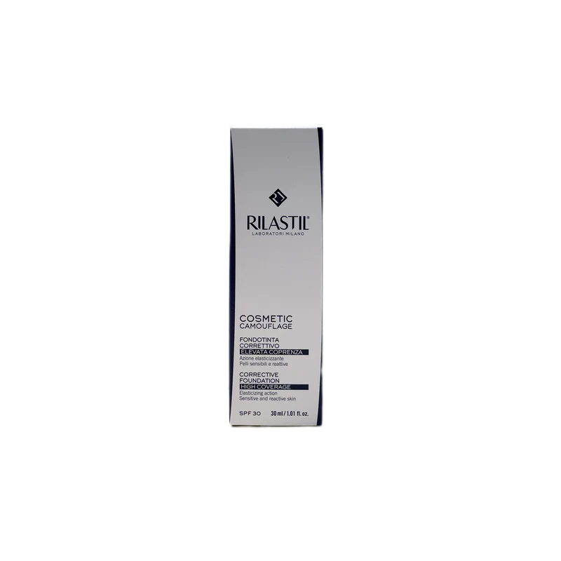 Rilastil Cosmetic Camouflage Fondotinta Correttivo 40 Sabbia 30ml spf 30