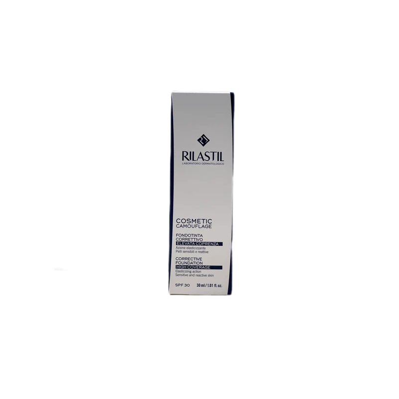 Rilastil Cosmetic Camouflage Fondotinta Correttivo 20 Naturale 30ml SPF 30