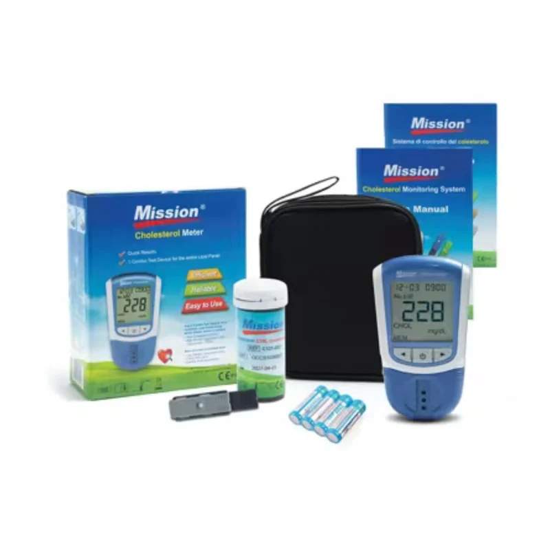Gima Mission Analizzatore Colesterolo 3 in 1 Test Completo Lipidi e Glucosio