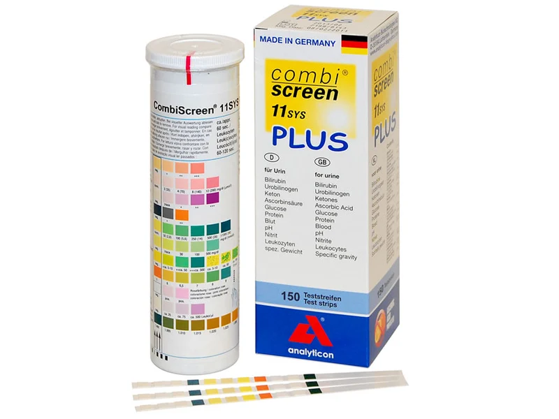 Strisce urine Combi Screen Sys Plus 11 parametri - protezione dall'acido ascorbico