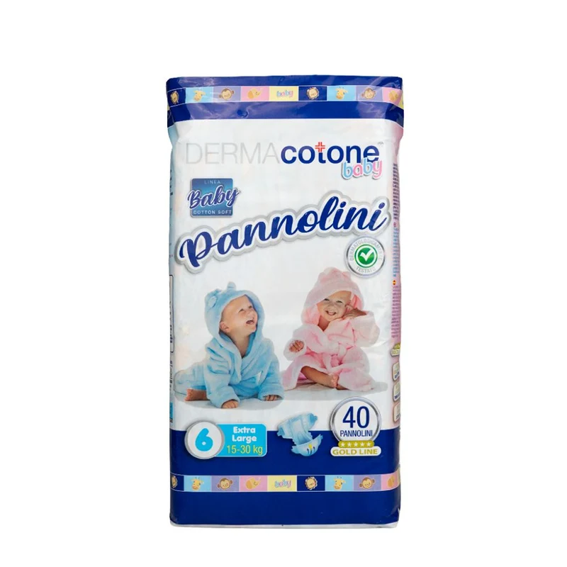 Dermacotone pannolini taglia 6 ( 15-30 kg ) 40 pz