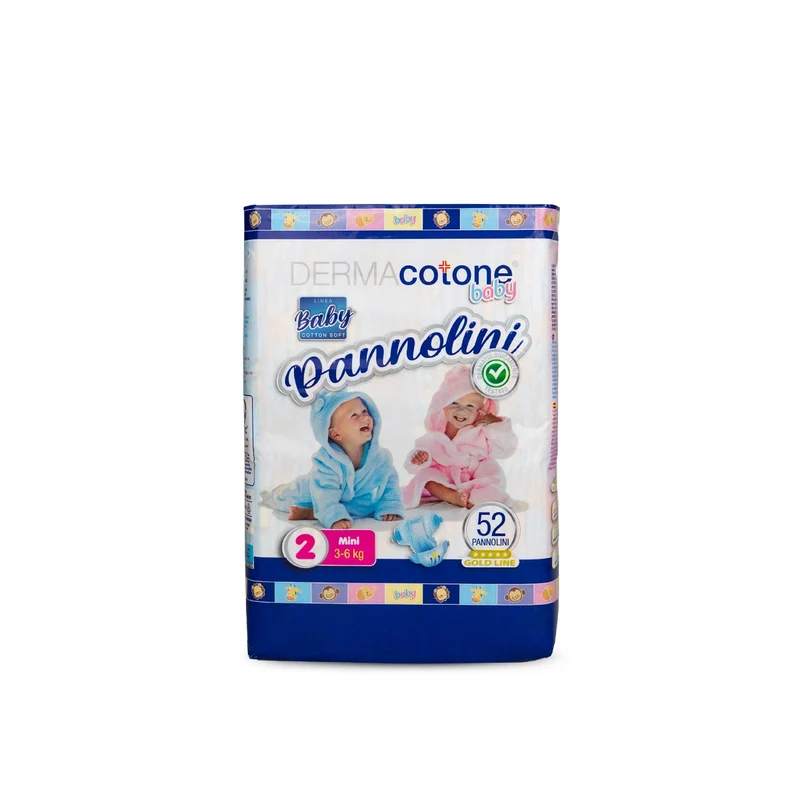 Dermacotone pannolini taglia 2 ( 3-6 kg ) 52 pz