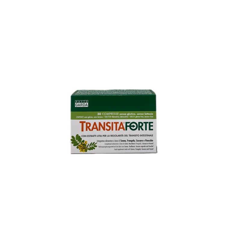 Phyto Garda Transitaforte Integratore Alimentare Transito Intestinale No Glutine Lattosio 30 Compresse Phyto Garda
