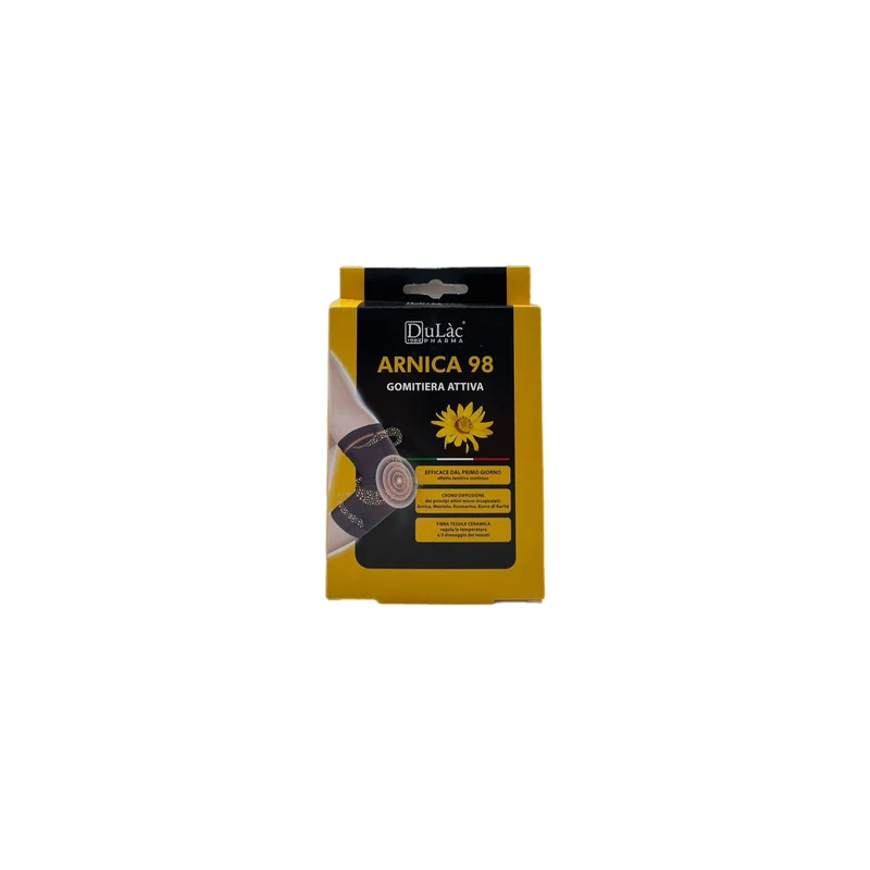 Dulàc Arnica 98 Gomitiera Attiva Sostegno Termoregolazione Effetto Lenitivo Continuo