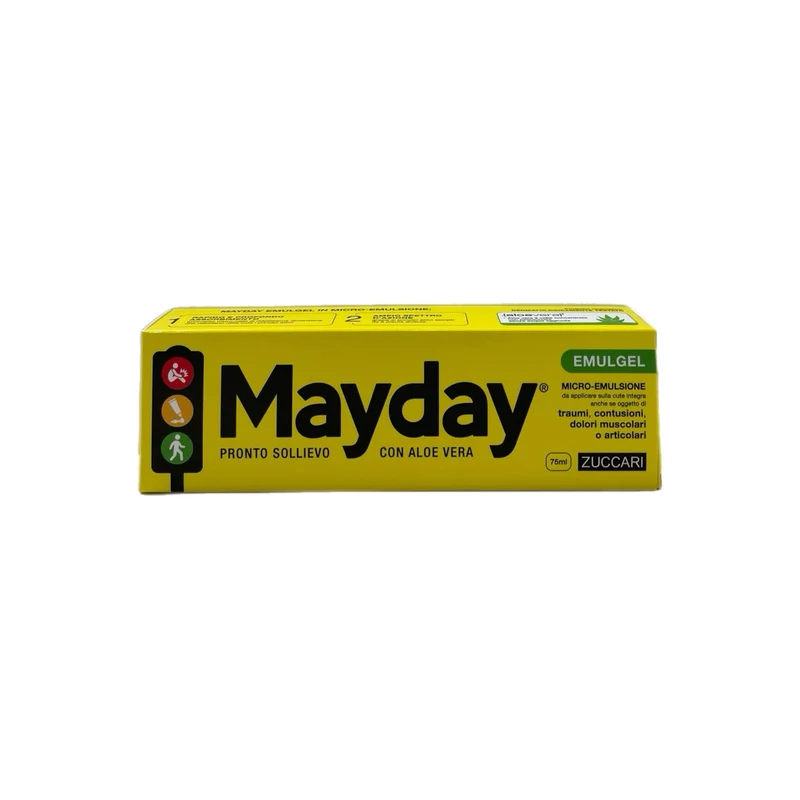 Zuccari Mayday EmulGel Traumi Contusioni Dolori Muscolari Articolari Aloe Vera 75 ml