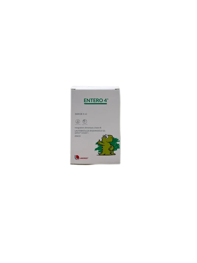 Entero 4 Infant Integratore Alimentare Prebiotici No Glutine Lattosio 8 ml Gocce