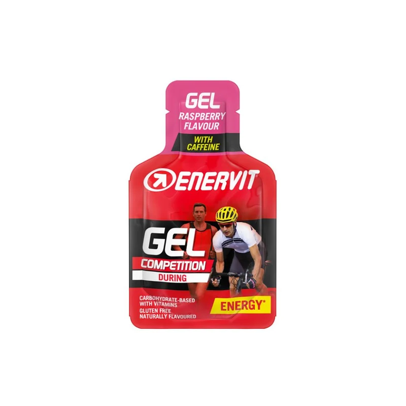 Enervit Sport Gel Energetico Gusto Lampone con Caffeina 25 ml