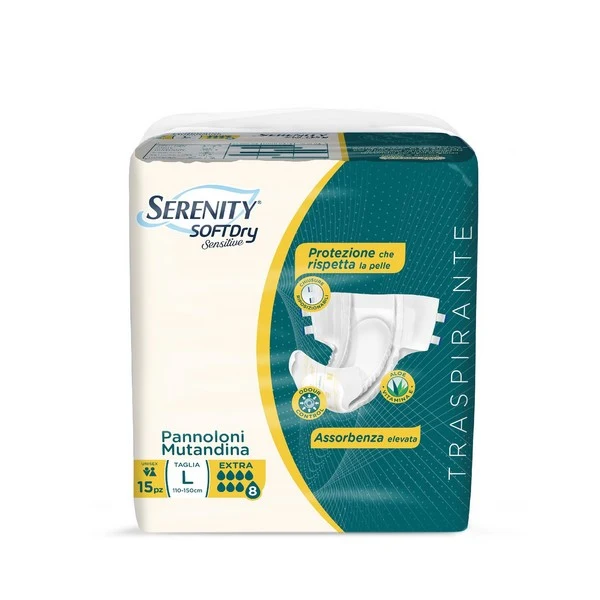 Pannoloni mutandina Serenity Softdry Sensitive Extra
