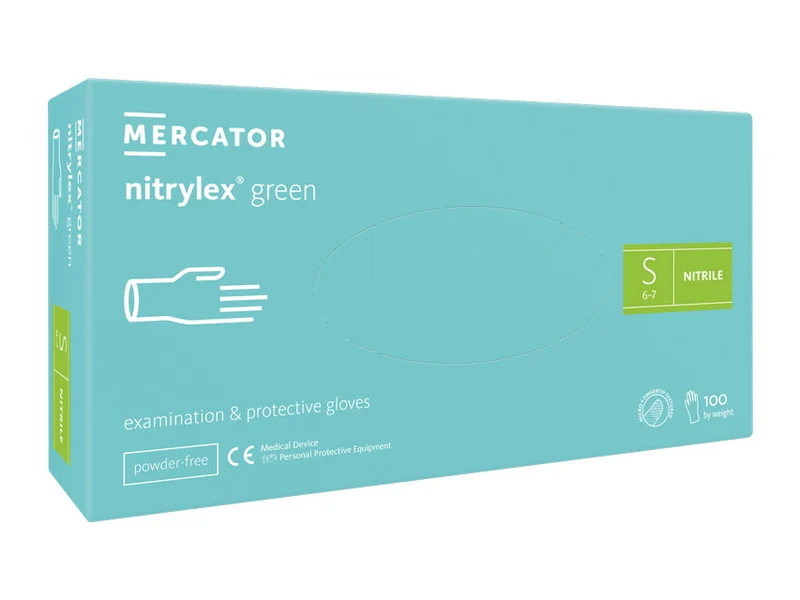 Guanti Nitrile Nitrylex Light Green