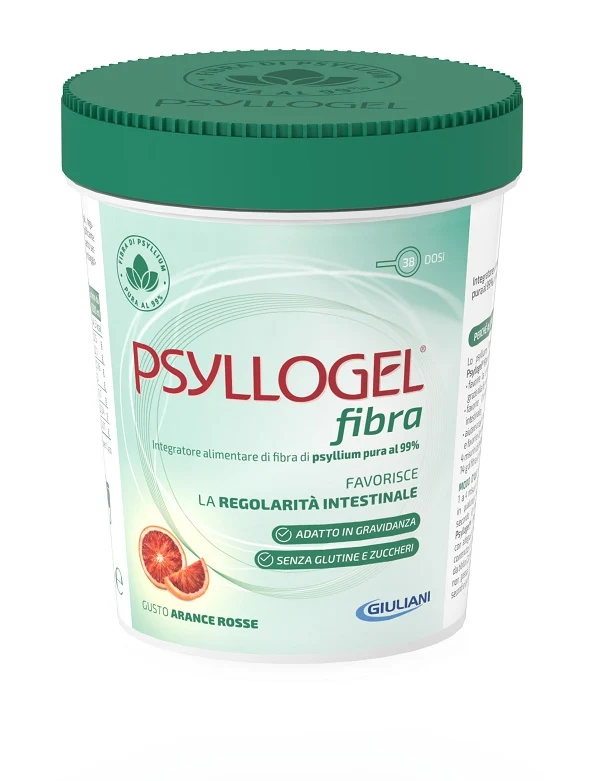 Psyllogel Fibra Arancia rossa Vaso