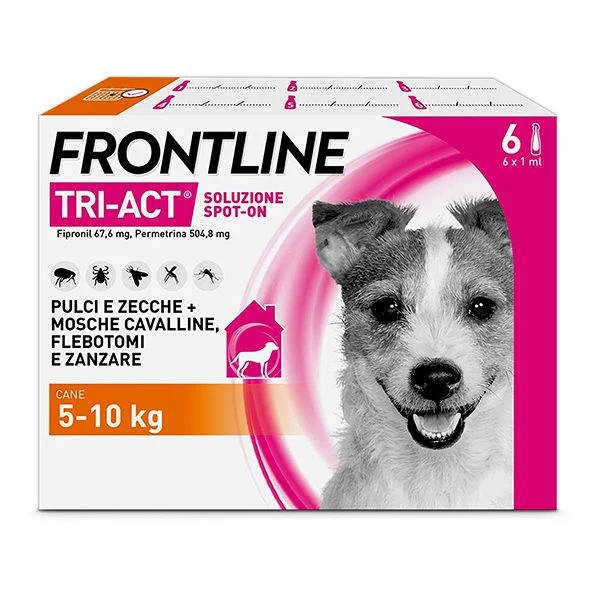Frontline Tri Act 6 Pipette - 5-10Kg