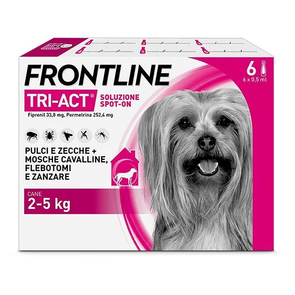 Frontline Tri Act 6 Pipette - 2-5Kg