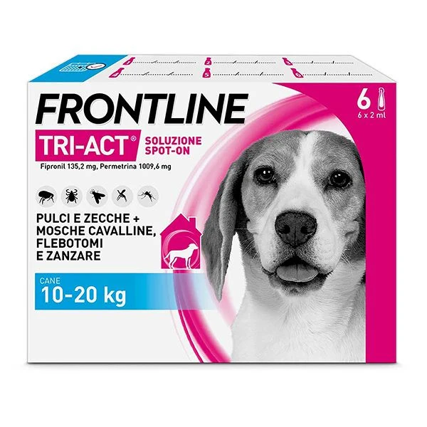 Frontline Tri Act 6 Pipette - 10-20Kg