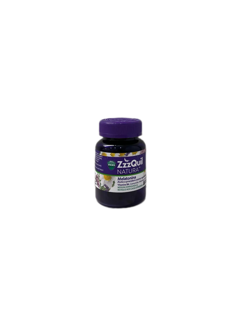 ZzzQuil Natura Melatonina Integratore Alimentare Frutti Bosco 30 Gommose 90g