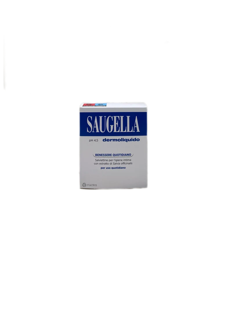 Saugella Dermoliquido Ph4,5 10 Salviette