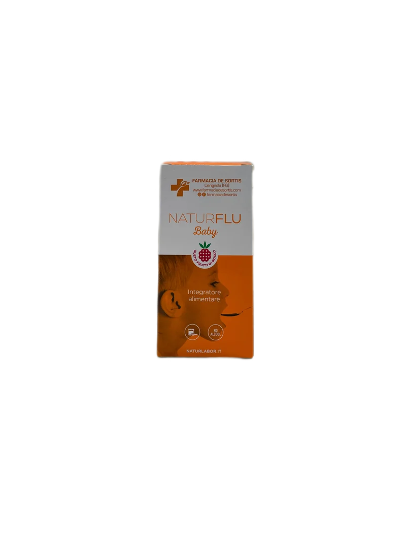 Naturlabor Naturflu Baby Integratore Alimentare Frutti di Bosco 200ml