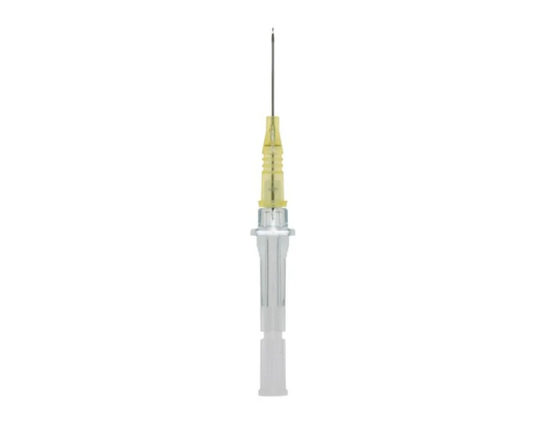 Catetere venoso periferico BD Insyte™ senza alette 24G × 19 mm / 0,7 × 19 mm - giallo - conf.50 pz.