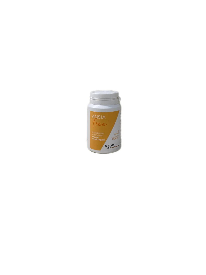 Integratore Alimentare A Base Di Estratti Vegetali Ansia Free 30 Capsule FDR