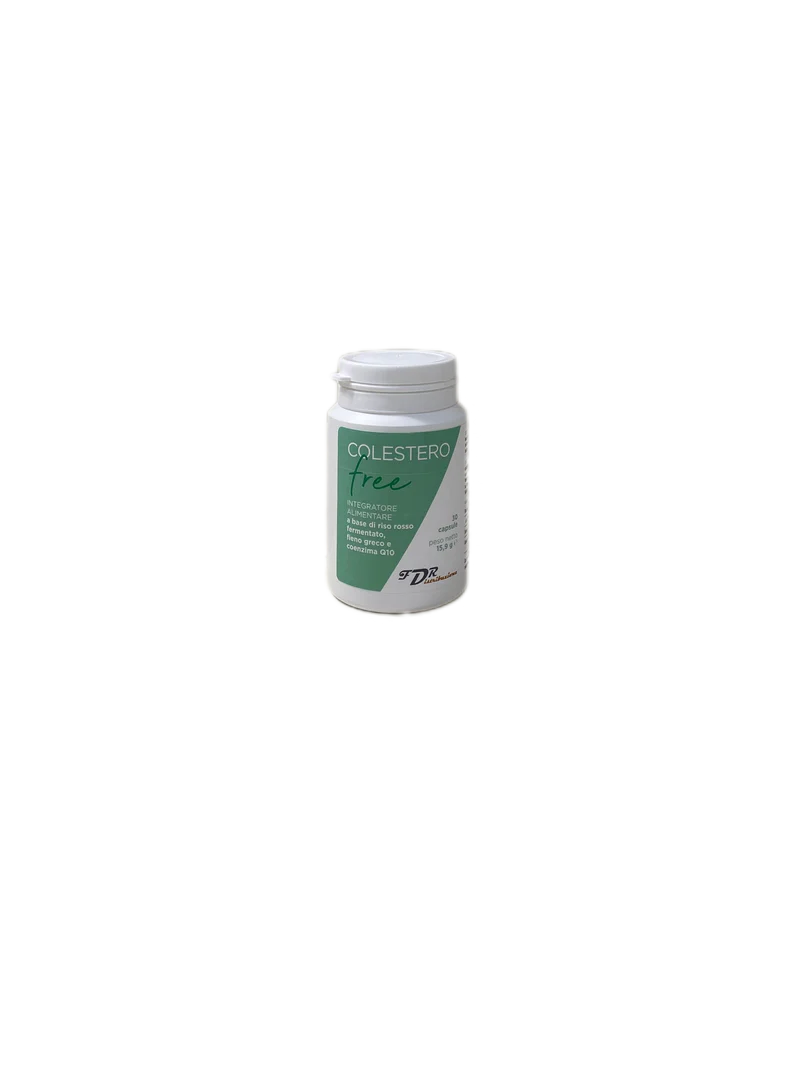 Integratore Alimentare A Base Di Riso Rosso Fieno Greco Coenzima Q10 Colesterolo Free 30 Capsule FDR