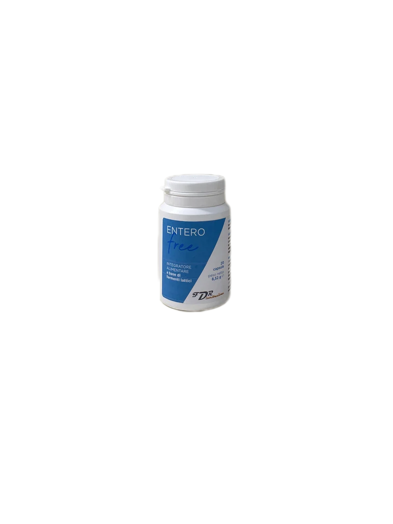 Integratore Alimentare Fermenti Lattici Entero Free 20 Capsule FDR