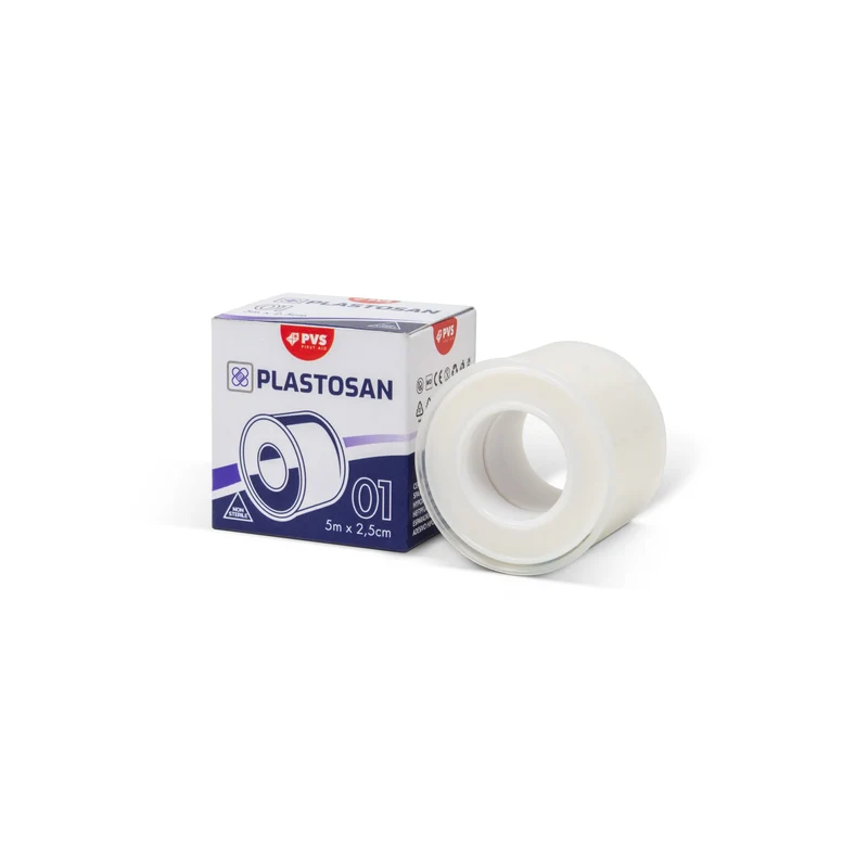 Rotolo cerotto PLASTOSAN in TNT da 5m x 2,5cm - conf.1 rotolo