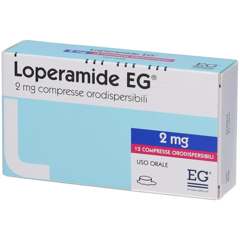 Loperamide Eg 12 Compresse Oro 2mg