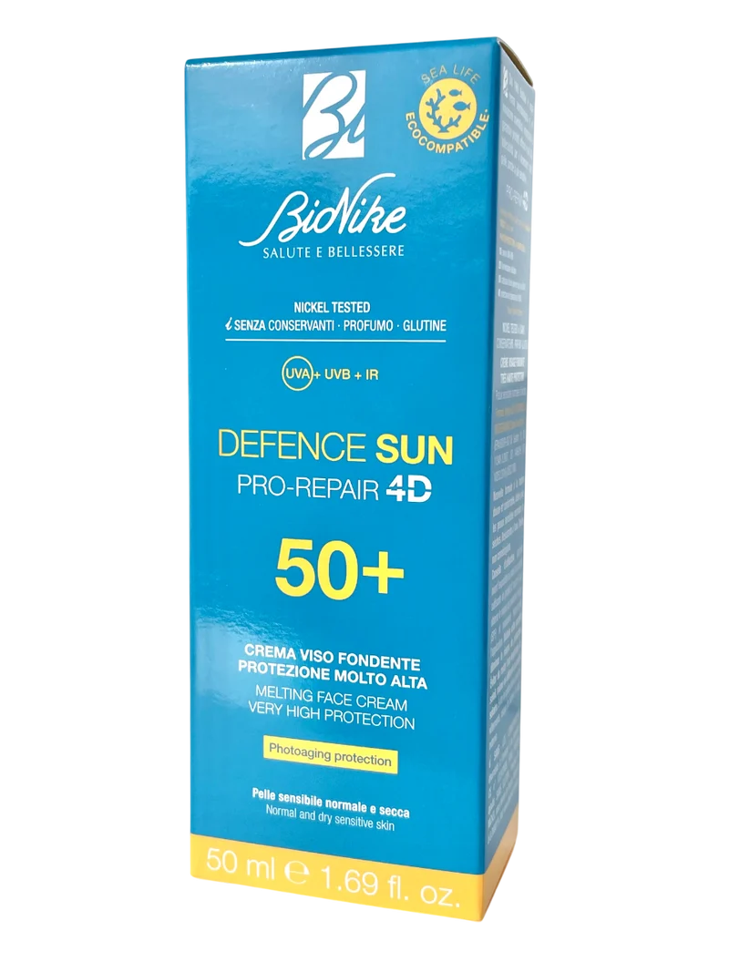 Defence Sun Crema Viso Fondente Spf 50+ 50 ml