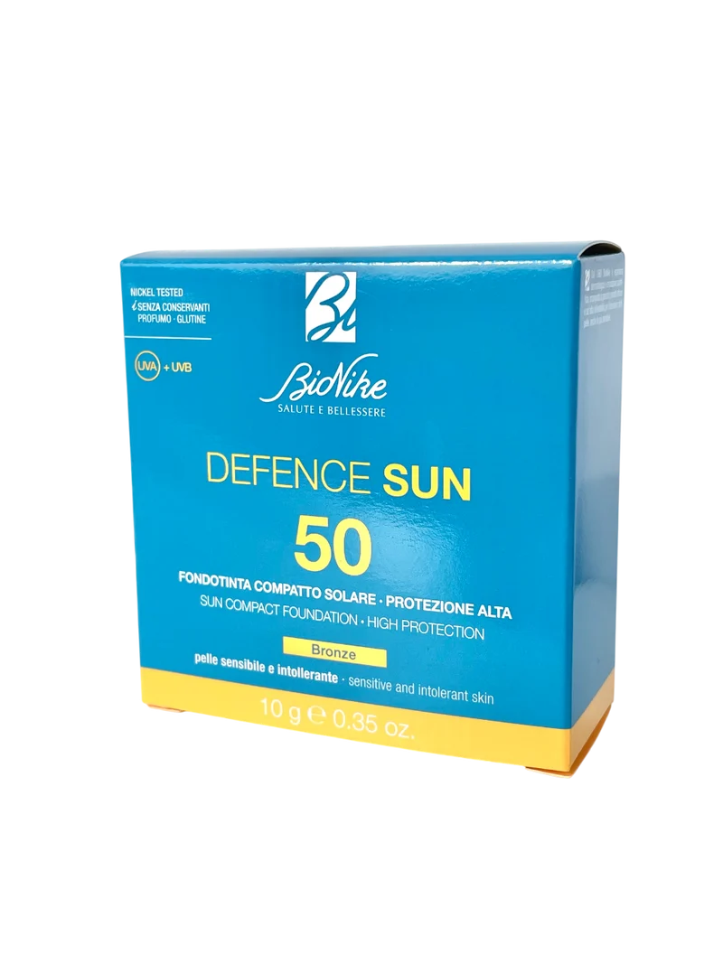 Defence Sun 50 Fondotinta Compatto Solare 10 g - Bronze