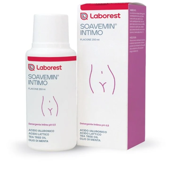 Laborest Soavemin Detergente Intimo pH 4,5 250ml