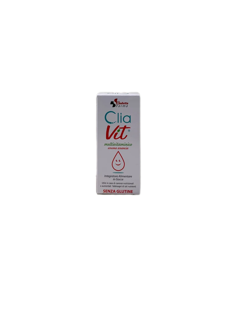 Clia Vit Integratore Multivitaminico Gocce Alimentare No Glutine 30ml Budetta Farma