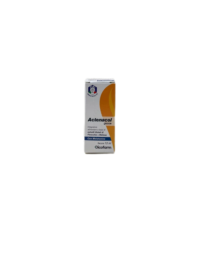 Actenacol Gocce Integratore Alimentare Melatonina 12 ml Dicofarm