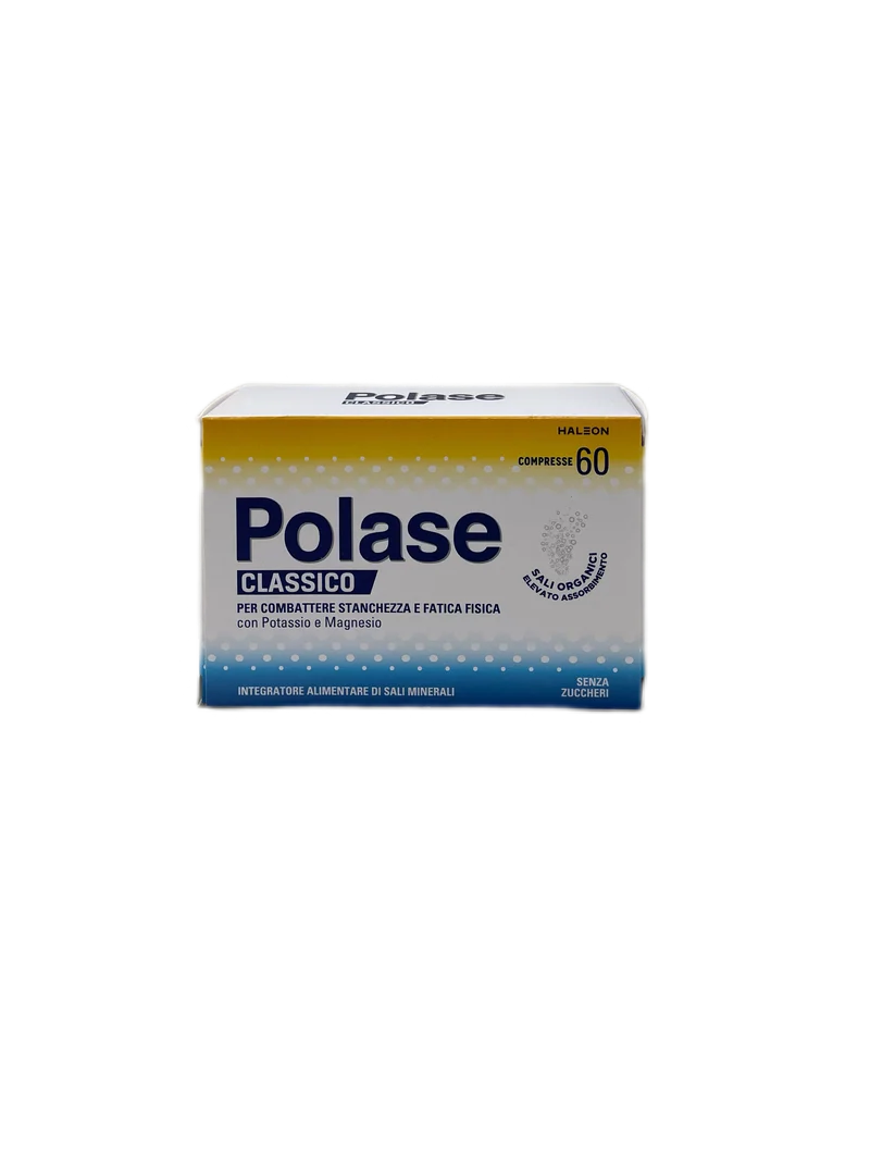 Polase Classico Integratore Stanchezza Fatica Fisica Potassio Magnesio Senza Zuccheri 60 Compresse
