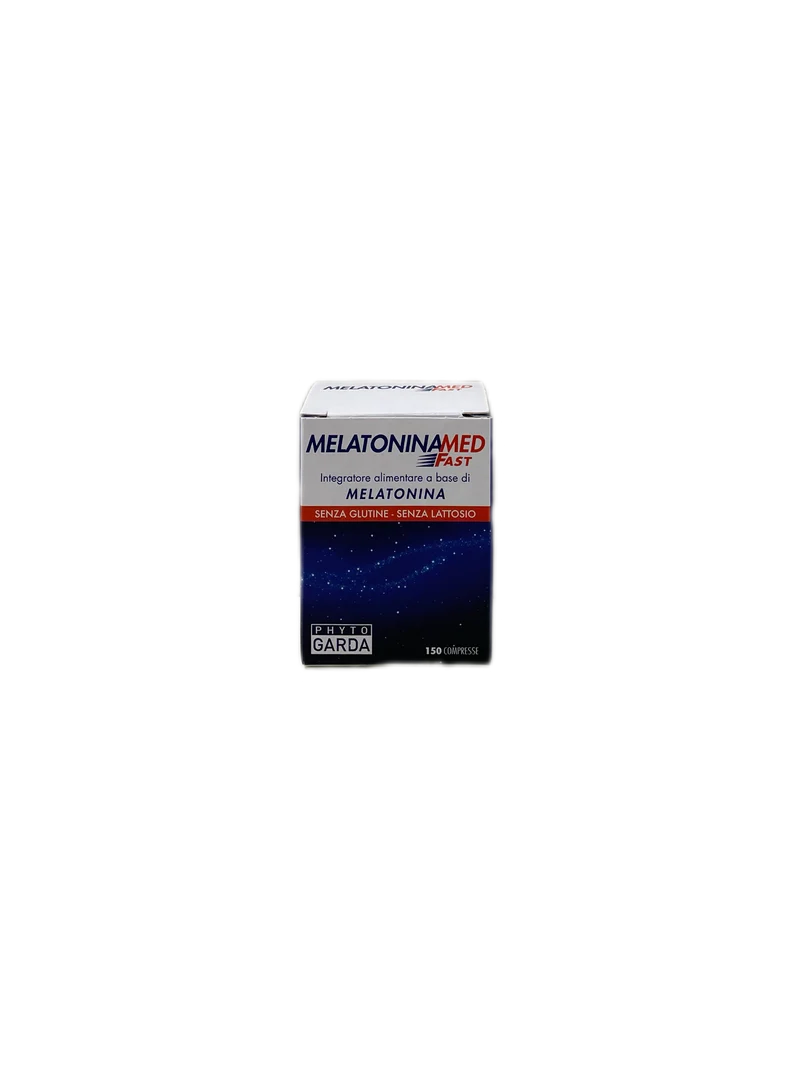 Melatonina Med Fast Integratore Alimentare Sonno Melatonina Senza Glutine Lattosio 150 Compresse
