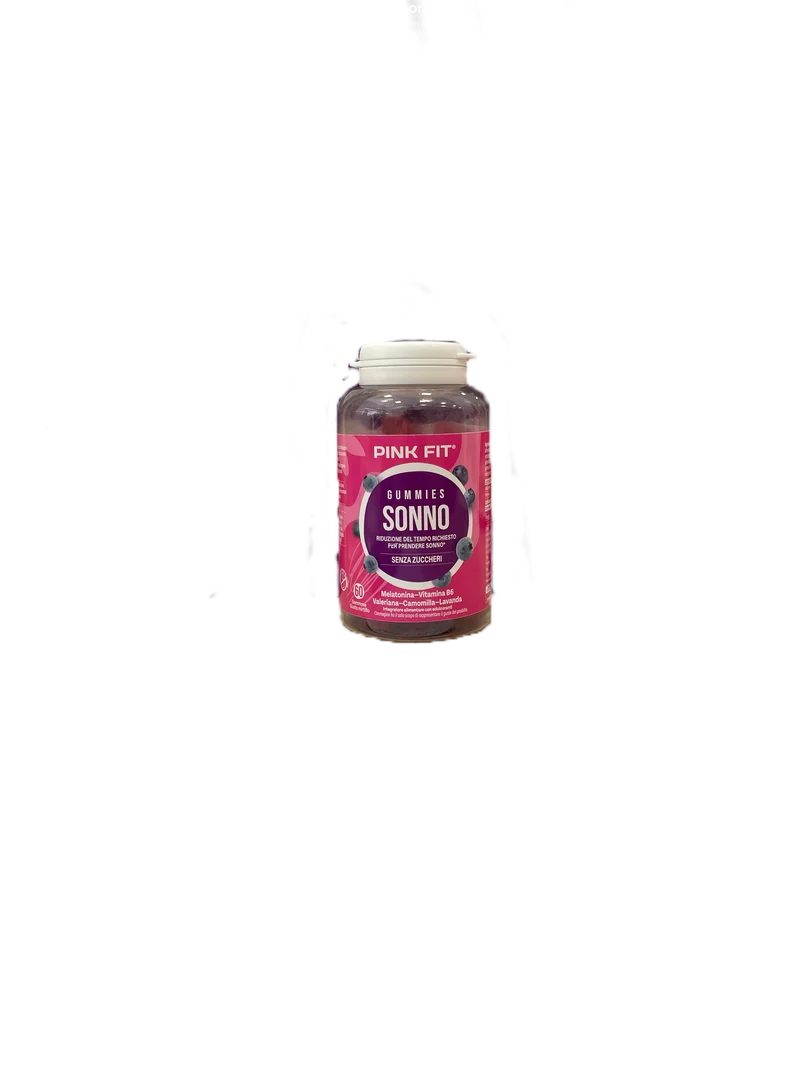 Pink Fit Integratore Gommose Mirtillo Sonno Senza Zuccheri 60 Gommose